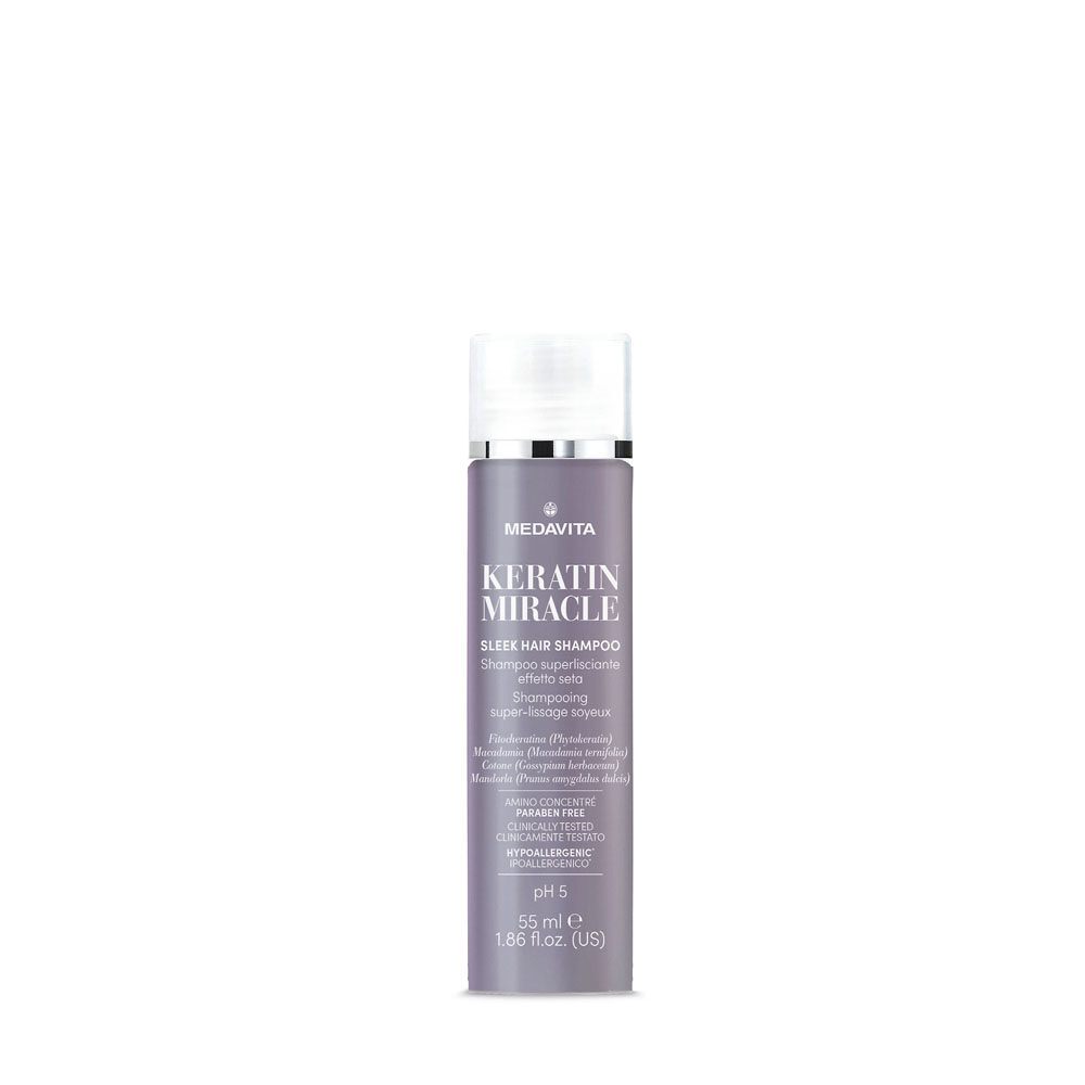 Кератинов шампоан medavita keratin miracle sulfate free