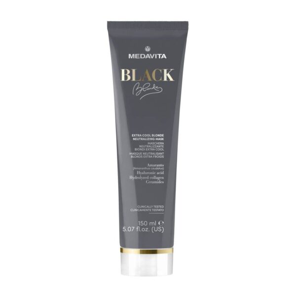 Черна маска за ефект ледено русо EXTRA COOL BLONDE MEDAVITA 150мл.