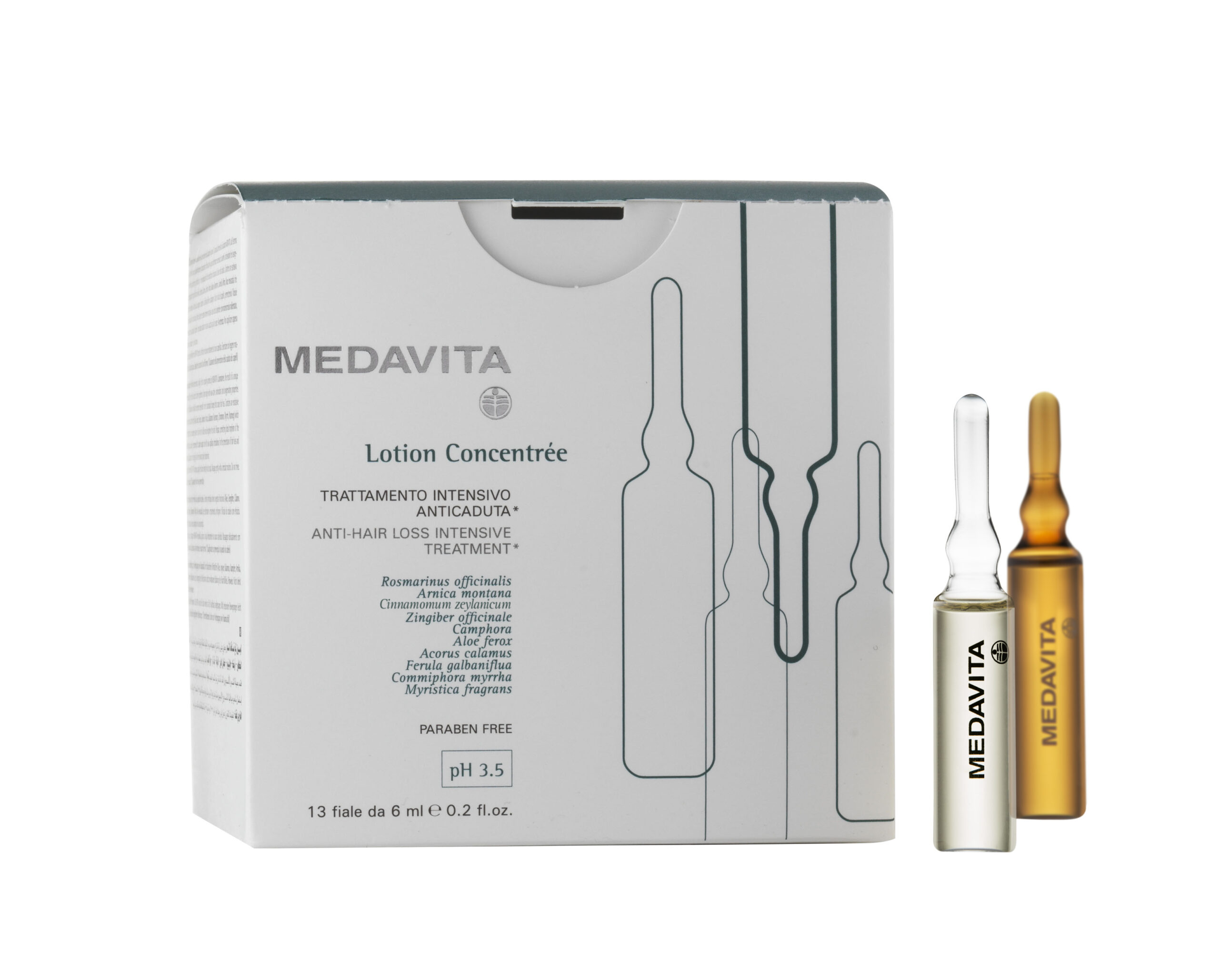 super ampuli medavita Ампули лечение на косопад Super Lotion Concentree MEDAVITA 12×7мл.