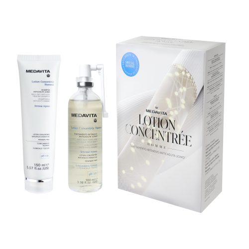 Лосион против мъжки косопад LOTION CONCENTREE MEDAVITA 100 мл. +ПОДАРЪК мъжки шампоан 150 мл.