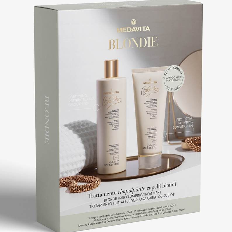 Професионален комплект за руси коси Blondie Medavita