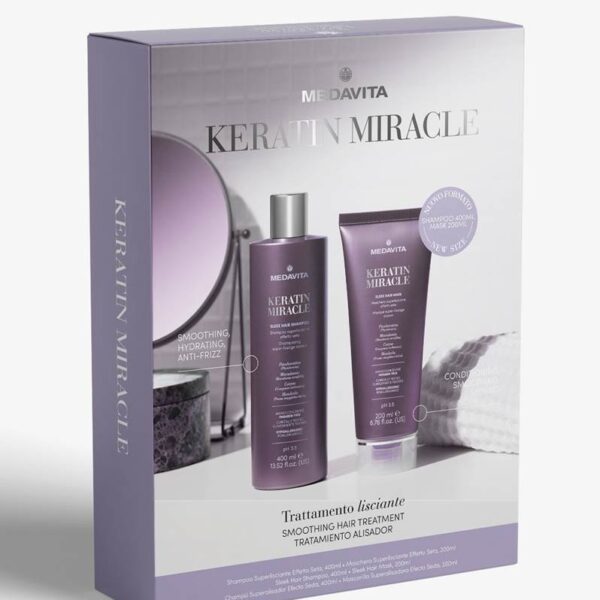 Професионален комплект за изглаждане Keratin Medavita