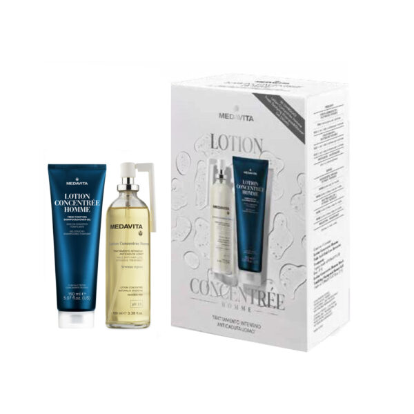 Комплект против мъжки косопад Lotion Concentree Medavita