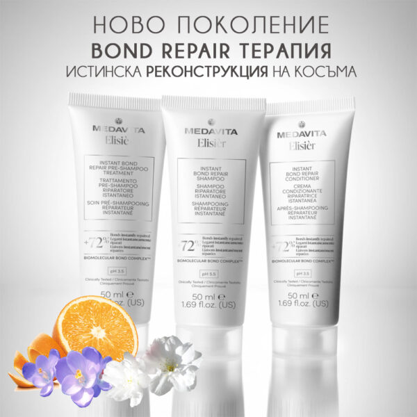 Мини комплект моментална терапия Elisièr INSTANT BOND REPAIR MEDAVITA