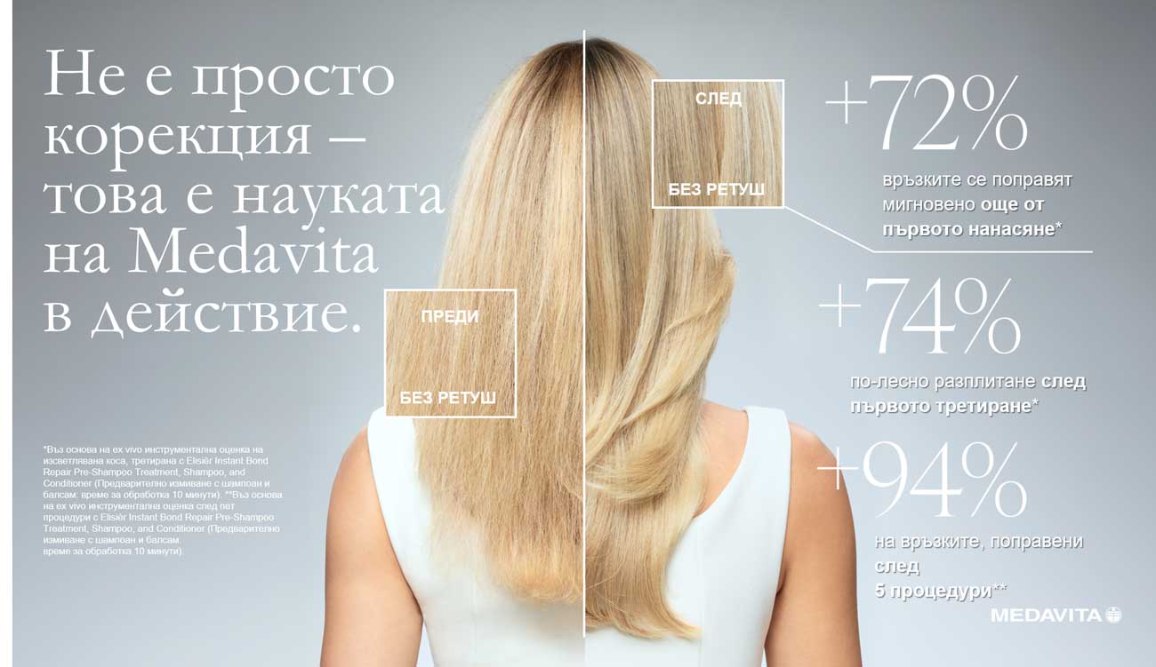 Терапия преди измиване - Звездата на Instant Bond Repair